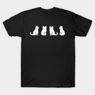 four cat brothers T-Shirt